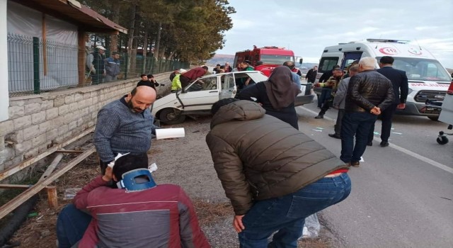 Ankarada trafik kazası: 1 ölü, 3 yaralı