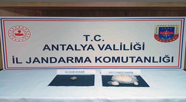 Antalyada uyuşturucu madde ticareti yapan şüpheli yakalandı