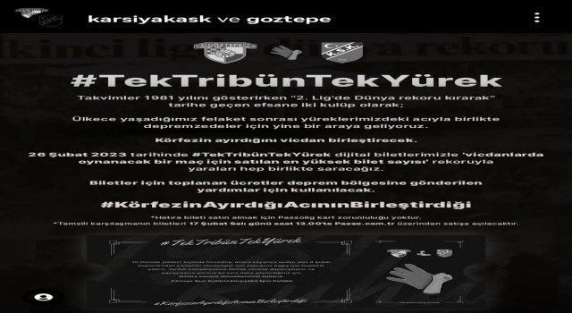 Asrın depremi İzmirde ezeli rakipleri bir araya getiriyor