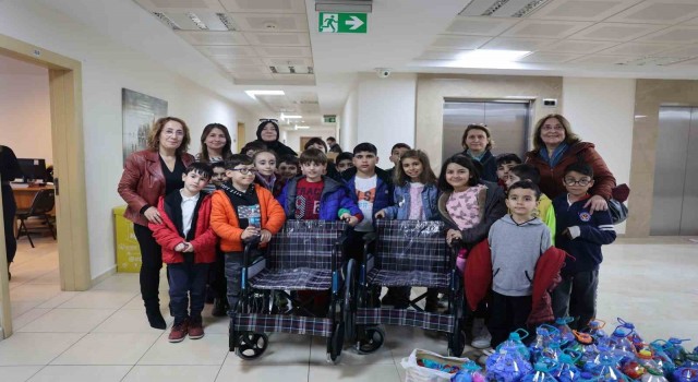 Ataşehirli çocuklardan depremzede kardeşlerine anlamlı destek