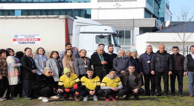Avrasya Üniversitesinden depremzedelere yardım seferberliği