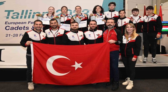 Avrupa Eskrim Şampiyonasında ay-yıldızlılardan klasman birinciliği