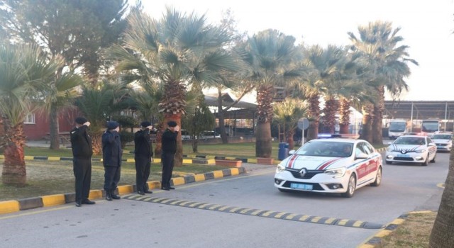Aydın Jandarmasının 3 trafik timi Hatayda görev yapacak