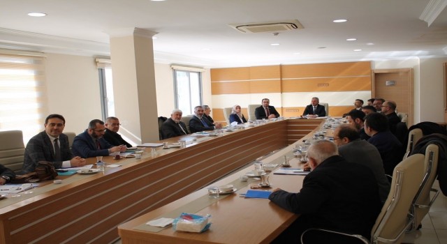 Aydın Müftülüğünde deprem toplantısı gerçekleştirildi