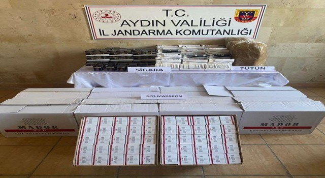 Aydında 30 bin adet kaçak sigara ele geçirildi