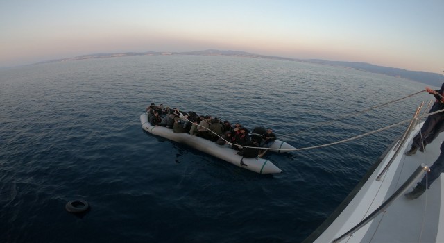 Aydında 31 düzensiz göçmen kurtarıldı