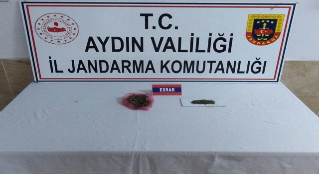 Aydında jandarma ekipleri uyuşturucuya geçit vermiyor