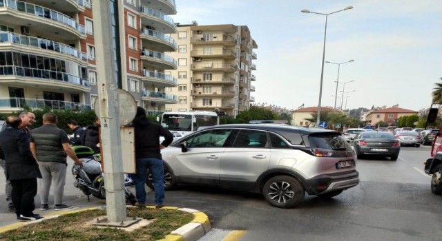 Aydında trafik kazası: 1 yaralı