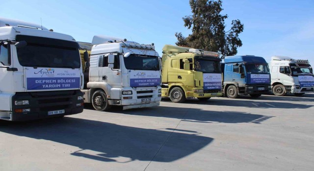 Aydından bin 269 personel deprem bölgesinde