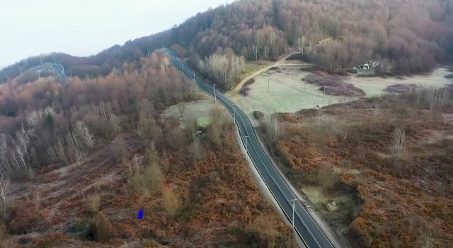 Aydınpınar Şelalesine giden yol asfaltlandı