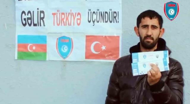 Azerbaycan kulübü Turan Tovuzdan, depremzedelere destek