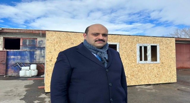 Aziziye Belediyesi Hataya 100 adet prefabrik ev gönderecek