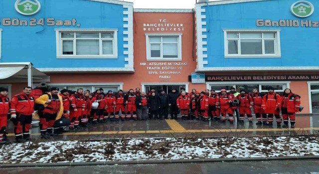 Bahçelievler Belediyesi, deprem bölgesine 40 kişilik arama kurtarma ekibi sevk ediyor