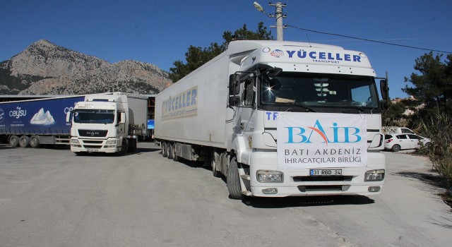 BAİBden deprem bölgesine destek