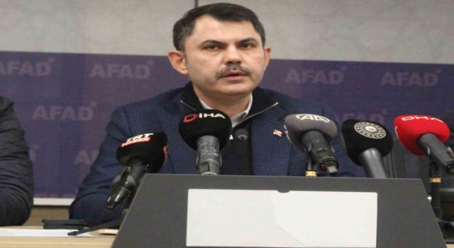 Bakan Kurum: Cumhuriyet tarihinin en büyük afet konut seferberliğini başlatmış olacağız