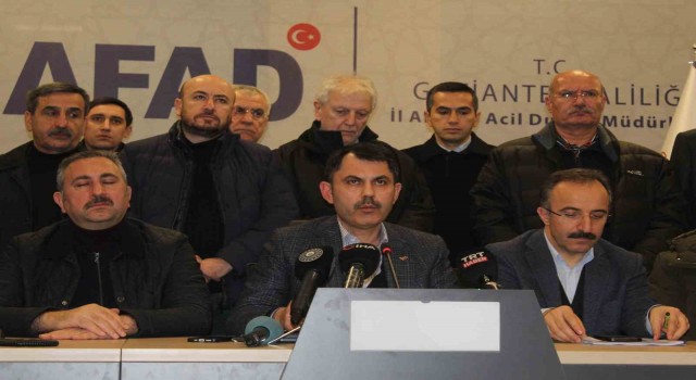 Bakan Kurum son rakamları açıkladı: Gaziantepte toplam ölü sayısı 3 bin 273”