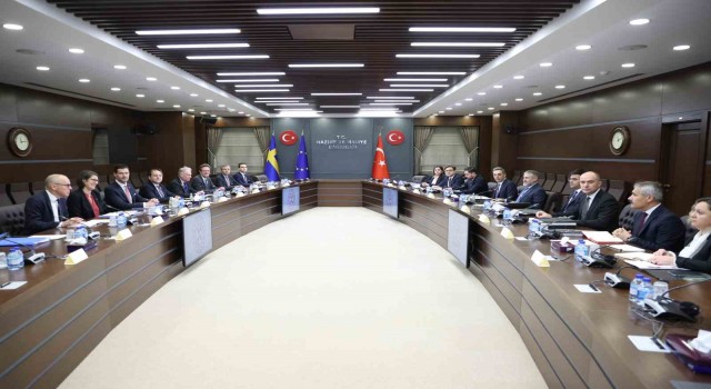 Bakan Nebati, Türkiyeyi ziyarete gelen AB heyetini ağırladı