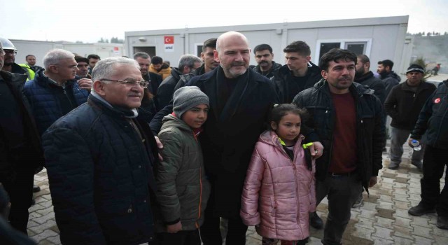 Bakan Soyludan Başkan Büyükkılıça “çarşı” teşekkürü