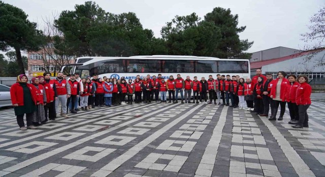 BARÜden 40 kişilik bir ekip daha afet bölgesine gitti