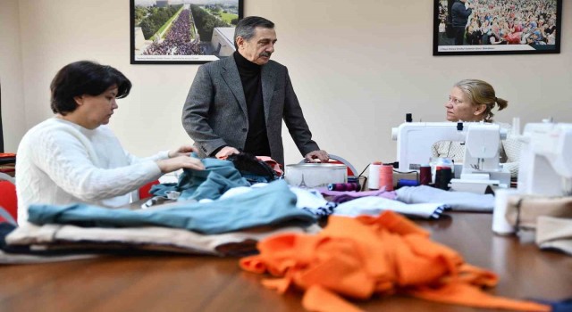 Başkan Ataçtan üreten kadınlara teşekkür