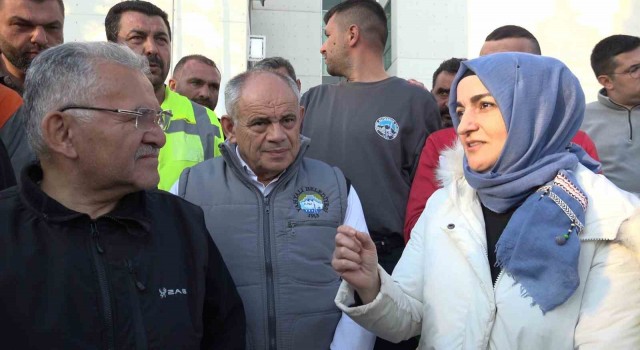Başkan Büyükkılıça Kahramanmaraş deprem bölgesinden teşekkür ve dua