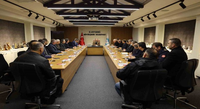 Başkan Büyükkılıçtan ‘Yardım Koordinasyon Toplantısı