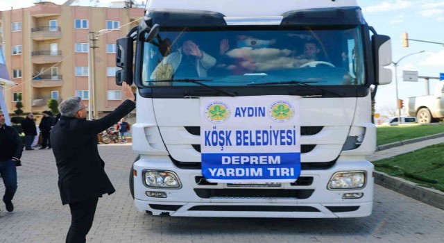 Başkan Gülerden Köşk halkına teşekkür