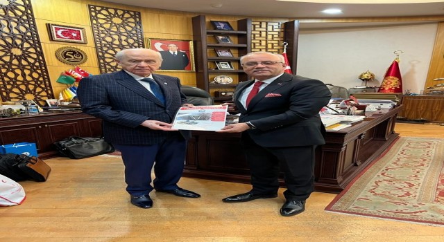 Başkan Kaydadan Devlet Bahçeliye Salihli brifingi