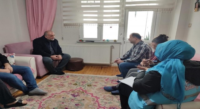 Başkan Sandıkçıdan depremzedelere moral