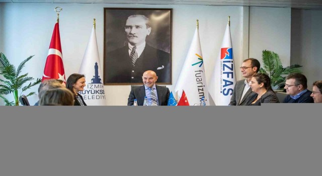 Başkan Soyer, AB heyetini ağırladı