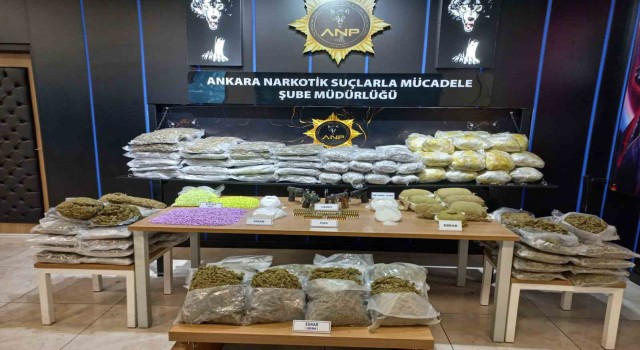 Başkentteki narkotik operasyonlarında bir haftada 32 kişi tutuklandı