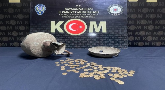 Batmanda tarihi eser ele geçirildi