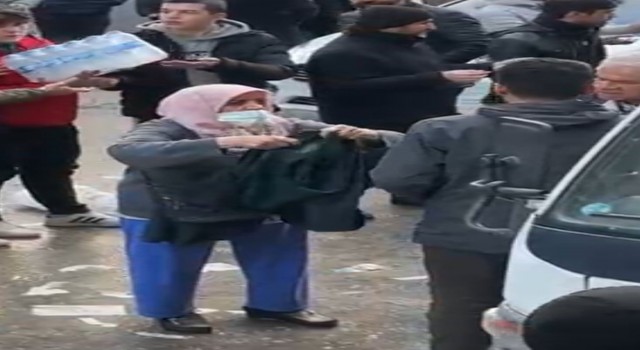 Batmanda yürek ısıtan görüntü
