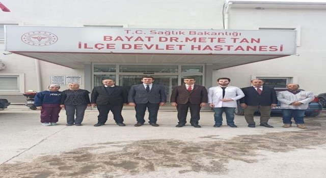Bayat Devlet Hastanesinde hizmet kalitesi arttırılacak