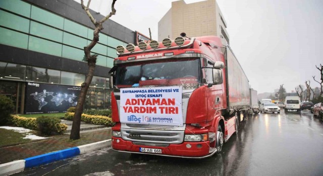 Bayrampaşadan depremzedelere yardım eli