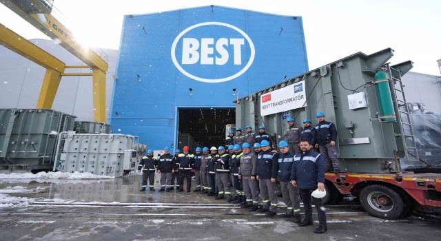 BEST A.Şden Deprem bölgesine dev trafo desteği