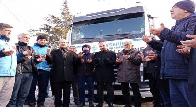 Beyşehirden Kahramanmaraşa yardım eli