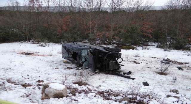 Bilecikte aşırı hız kaza getirdi: 1 ölü