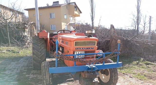 Bilecikte çalınan traktör Gölpazarında bulundu