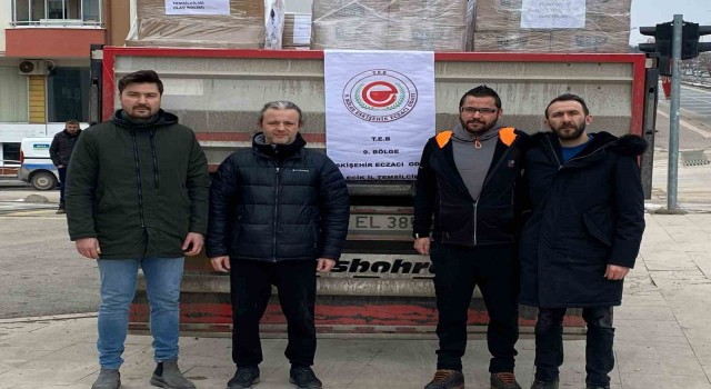 Bilecikte Kahramanmaraşa gönderilen 142 koli ilaç ihtiyaç sahiplerine dağıtılmaya başlandı