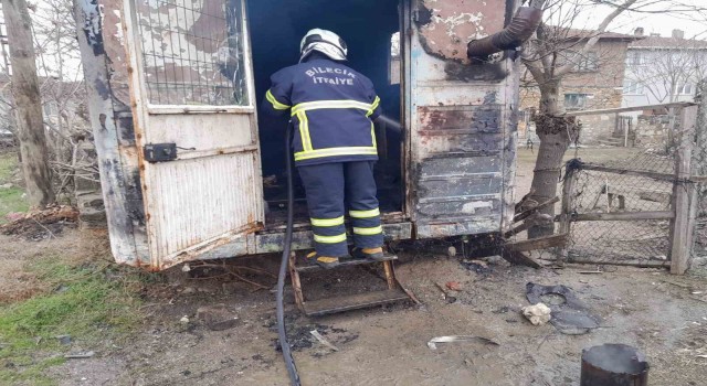 Bilecikte yaşanan yangında bir kişi ağır yaralandı
