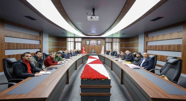 Bingölde Afet Planlama ve Koordinasyon Toplantısı yapıldı