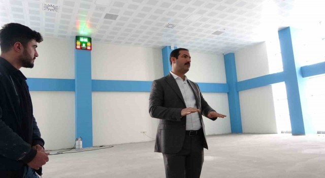 Bitlis Sporcu Fabrikası açılış için gün sayıyor