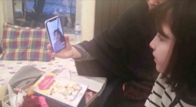 Bolulu 8 yaşındaki Defnenin yardım kutusu Malatyalı depremzede akranına ulaştırıldı