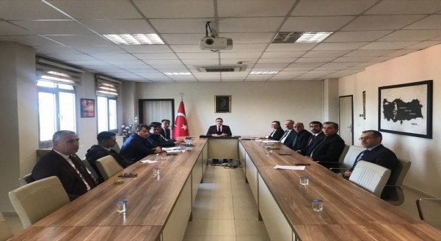 Burhaniye de deprem koordinasyon toplantısı yapıldı
