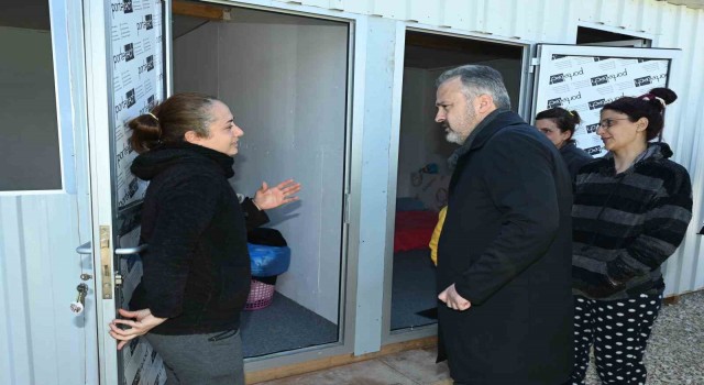 Bursa Büyükşehirden Hataya konteyner kent