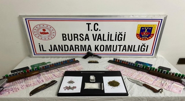 Bursada uyuşturucu operasyonunda 1 tutuklama