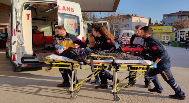 Bursada varil patladı: 1 ölü, 1 yaralı