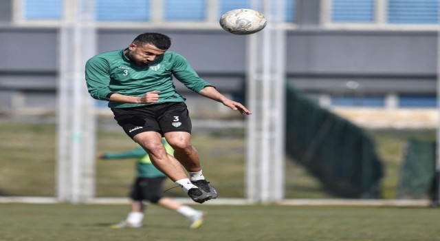 Bursasporda Amed Sportif Faaliyetler maçı hazırlıkları devam ediyor