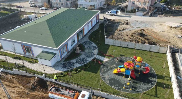 Büyükçekmecede 2022 yılında yapımına başlanan eğitim merkezi hizmete açıldı